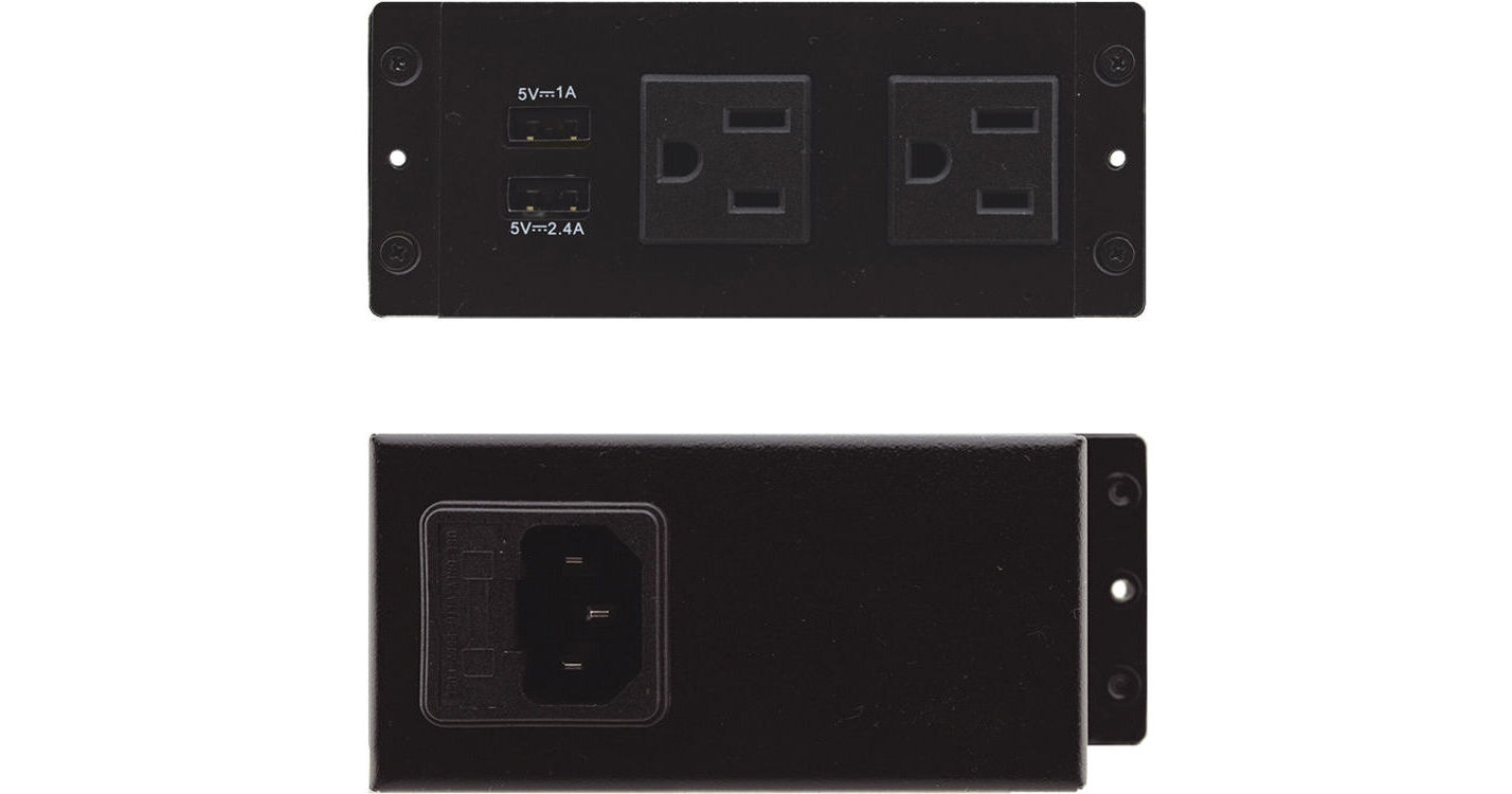 Kramer TS-2UC/US Modular Dual-AC, Dual-USB Power TS-2UC/US B&H