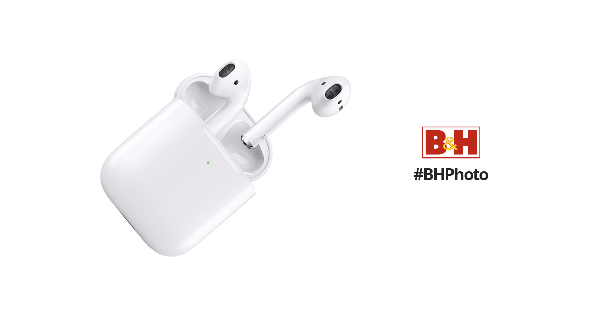 Apple AirPods with Wireless Charging Case MRXJ2AM/A B&H Photo