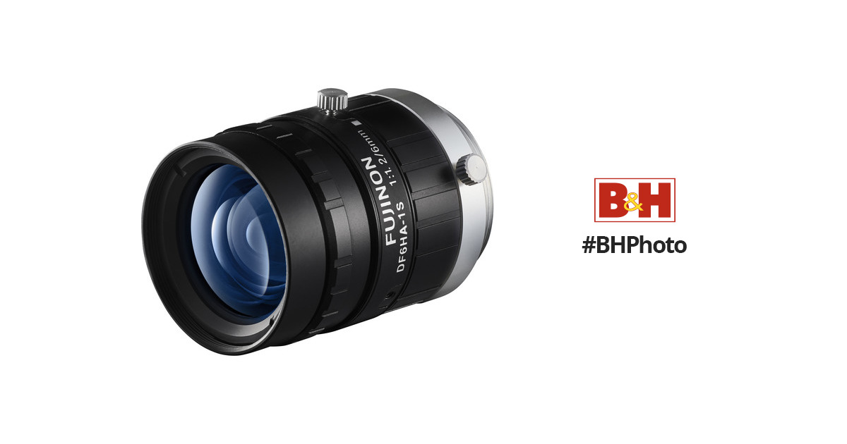 1.5 Megapixel Rated Fujinon CF35HA-1 1 35mm F1.4 Manual Iris C-Mount Lens 