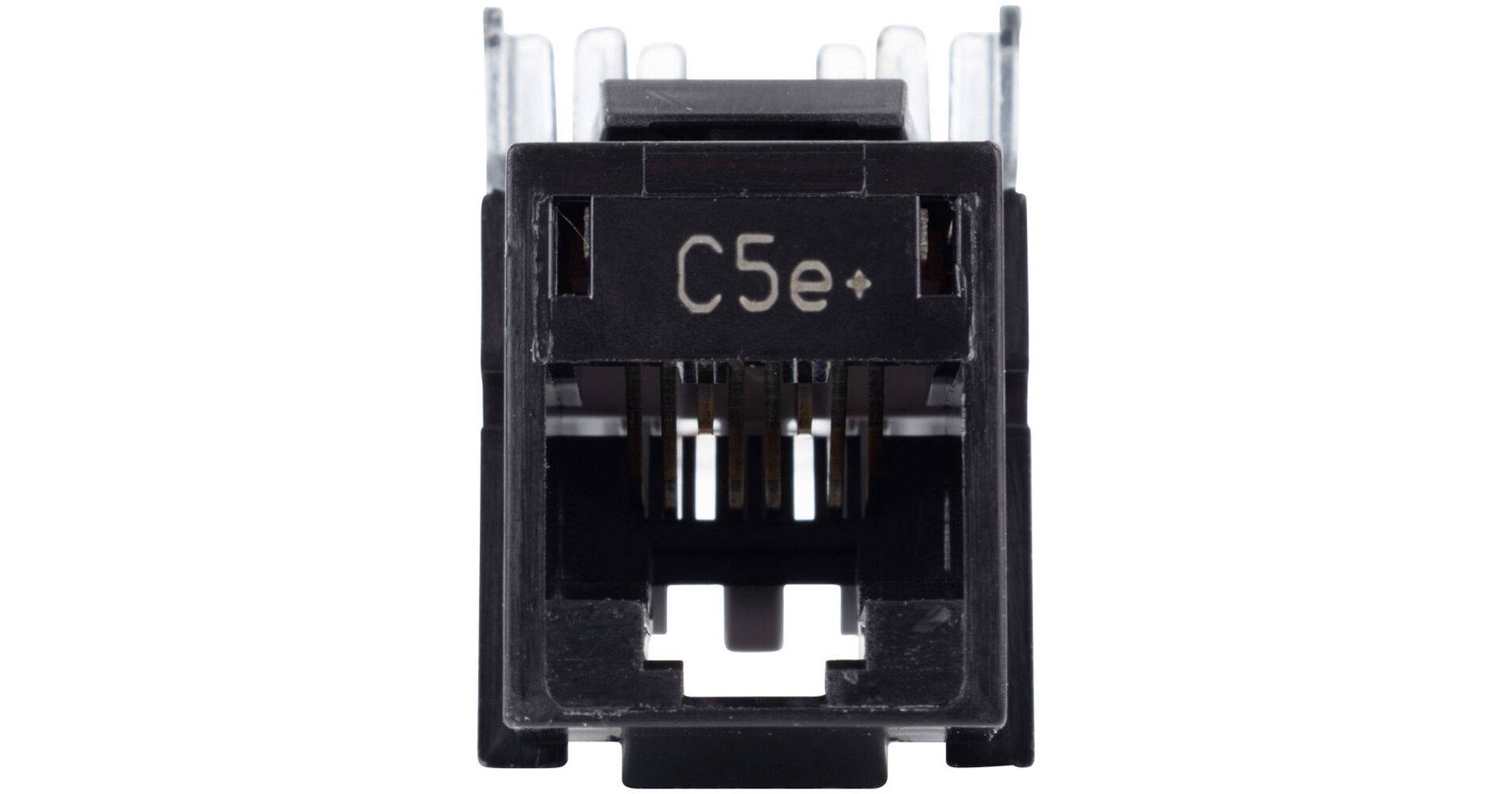 FSR Symphony CAT5e Punch-Down Jack (Black) SS-CAT5E-B B&H Photo