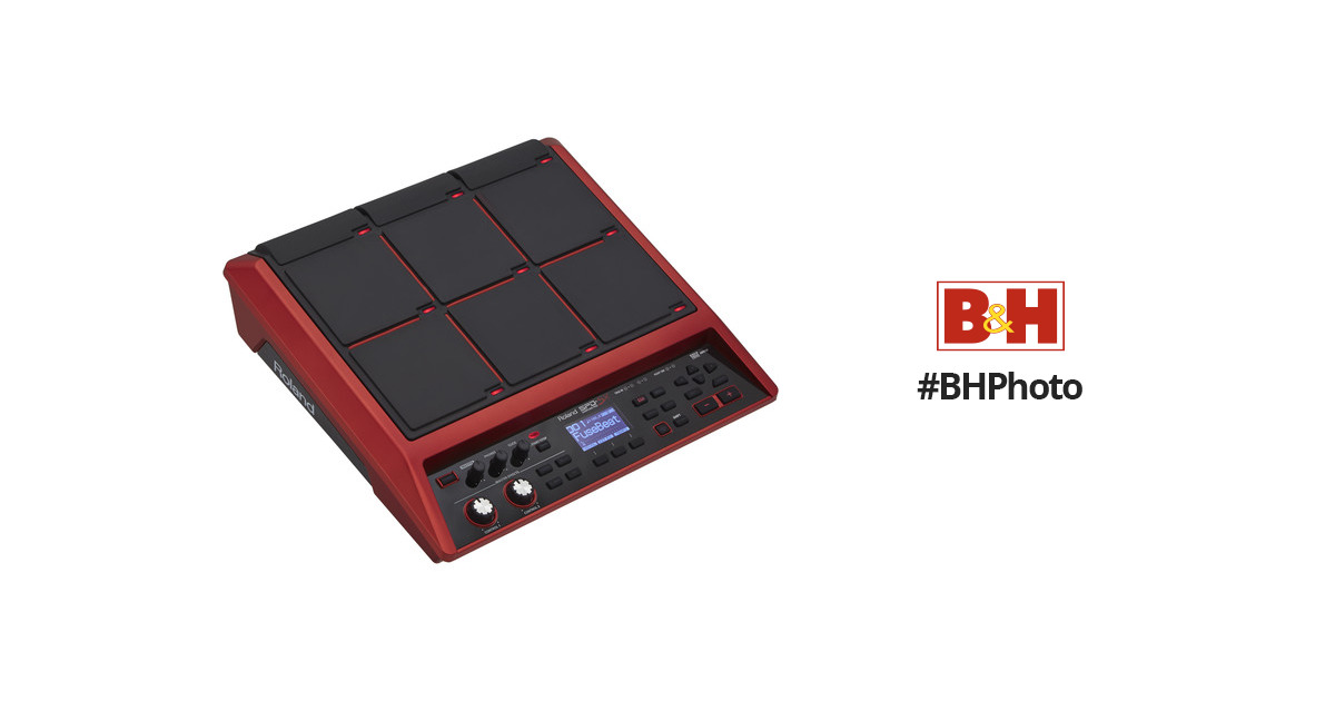 Roland SPD-SX-SE Special Edition Sampling Pad with 16GB Internal Memory  (Red)