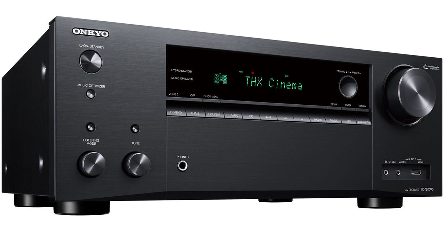 Onkyo TX-NR696 7.2-Channel Network A/V Receiver TXNR696M2BMC B&H