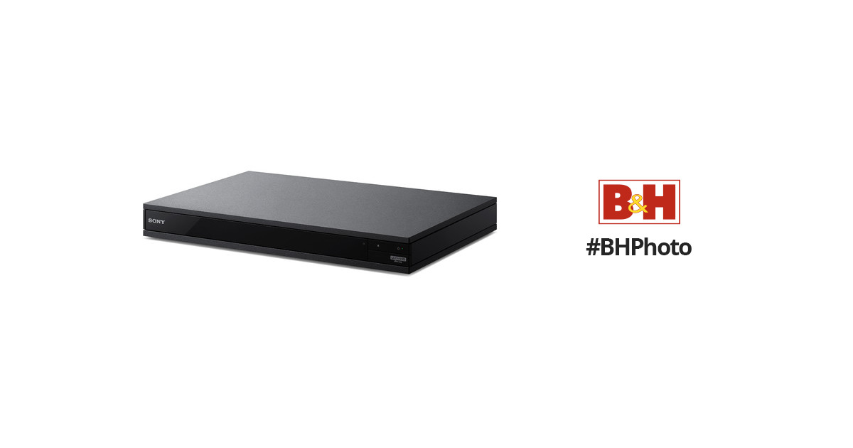 Sony UBP-X800M2 HDR UHD Wi-Fi Player Disc Blu-ray B&H UBPX800M2