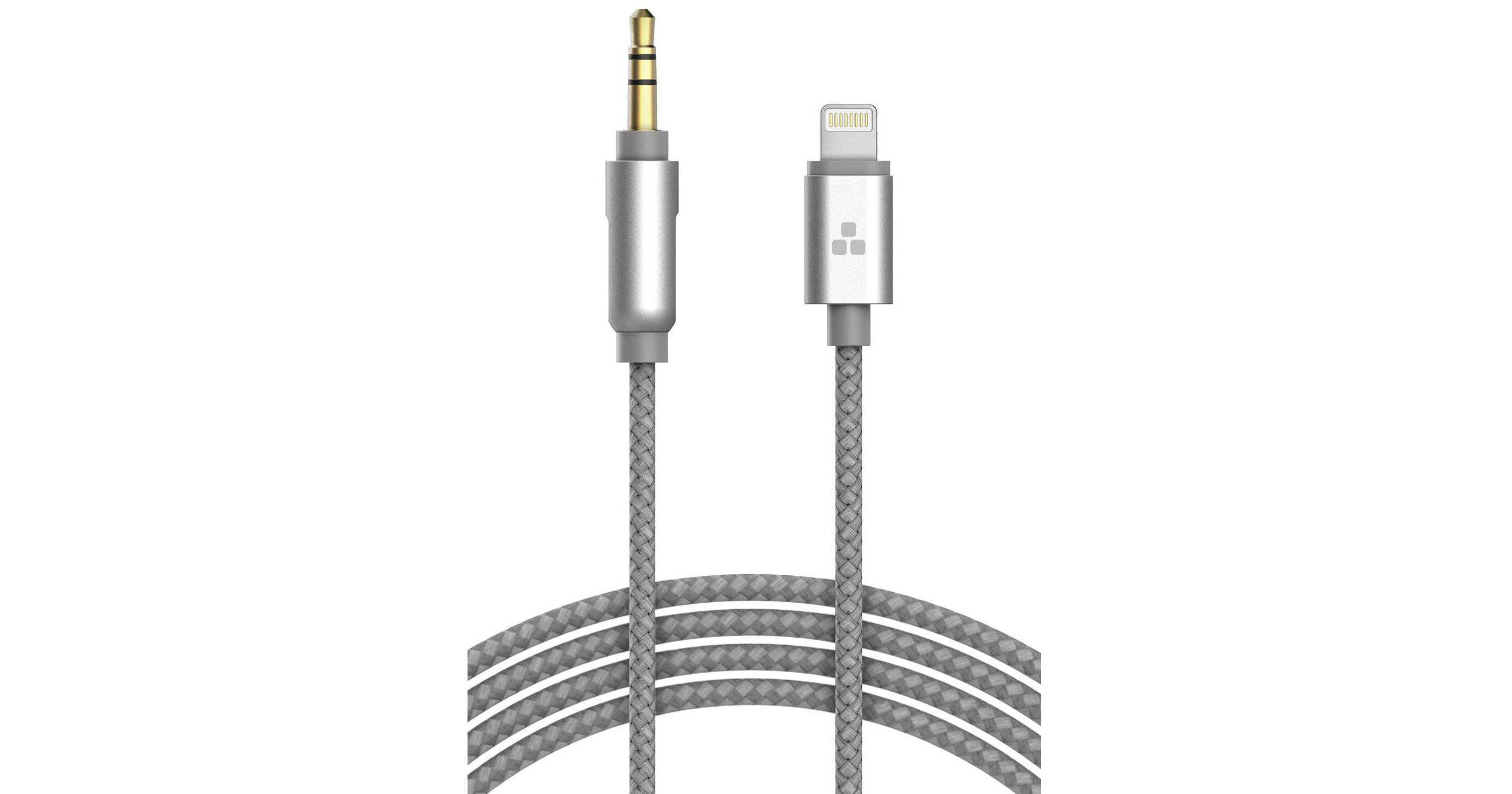 Aux cord to online lightning cable