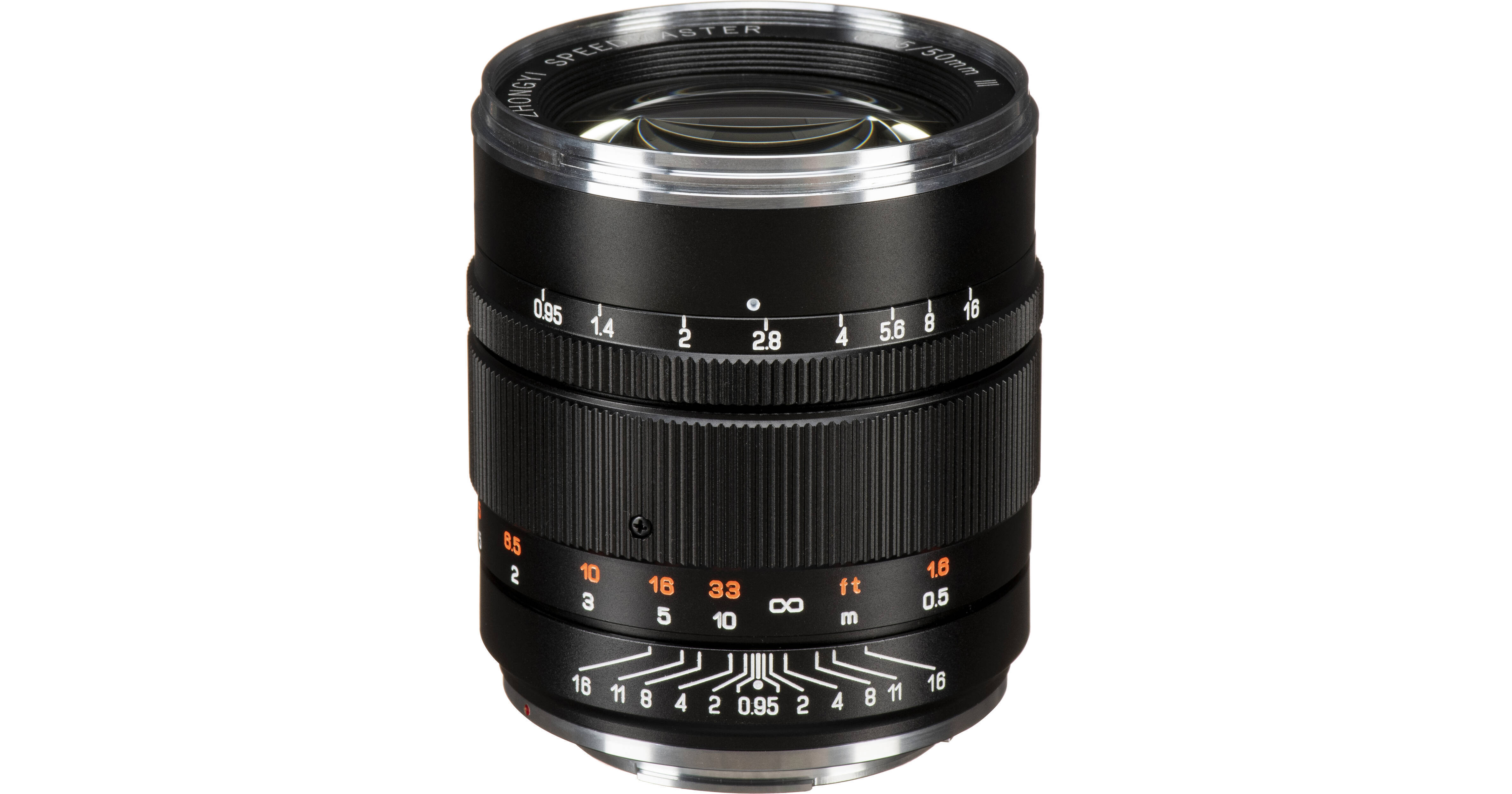 Mitakon Zhongyi Speedmaster 50mm f/0.95 III Lens MTK50F095M3RF
