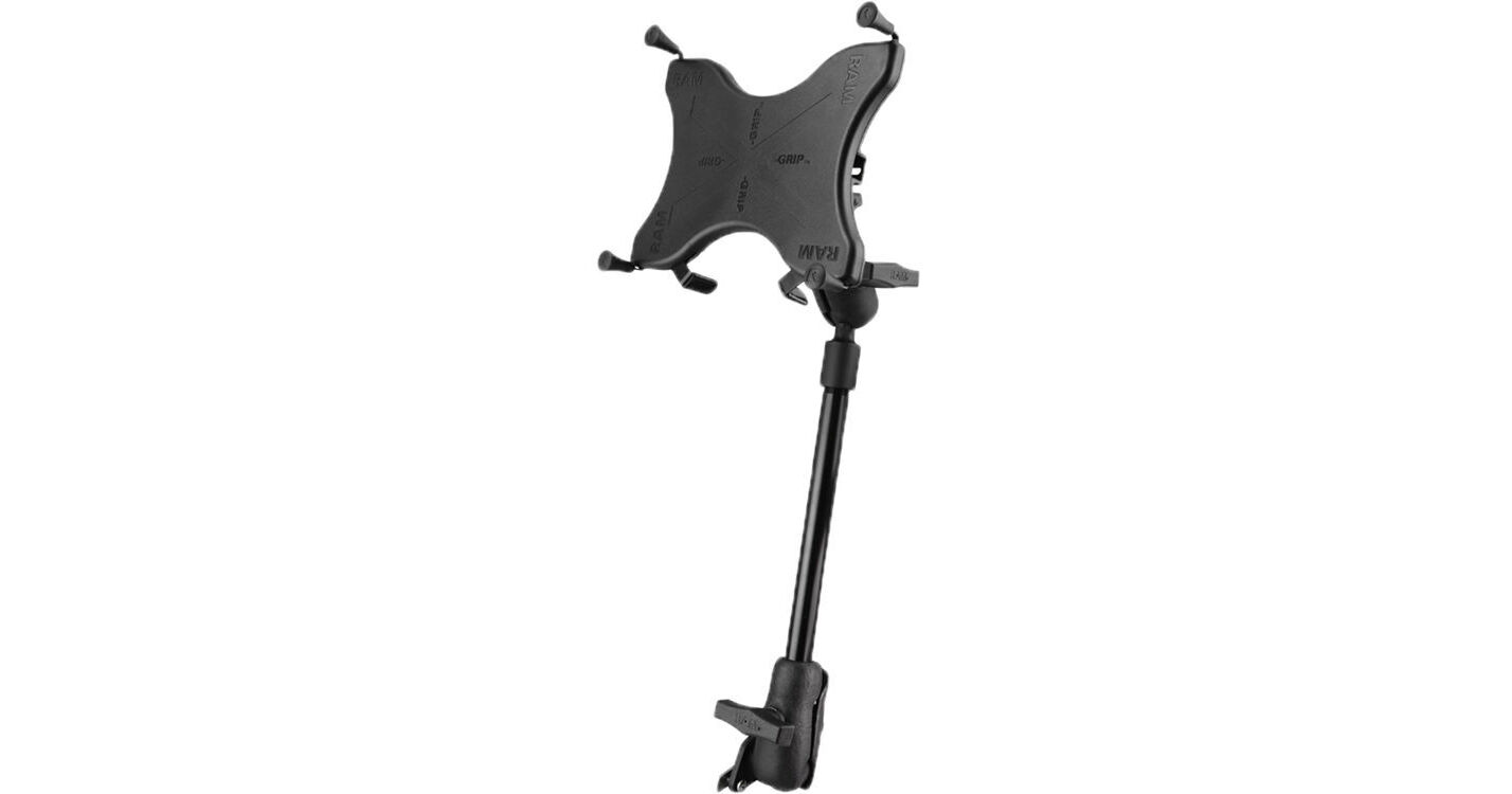 RAM® X-Grip® Phone Mount for Wheelchair Seat Tracks