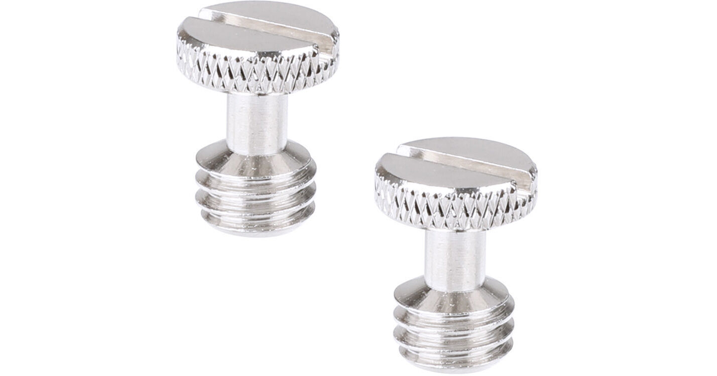 CAMVATE 3/8"16 Slotted Knurled Captive Mounting Screws C2026