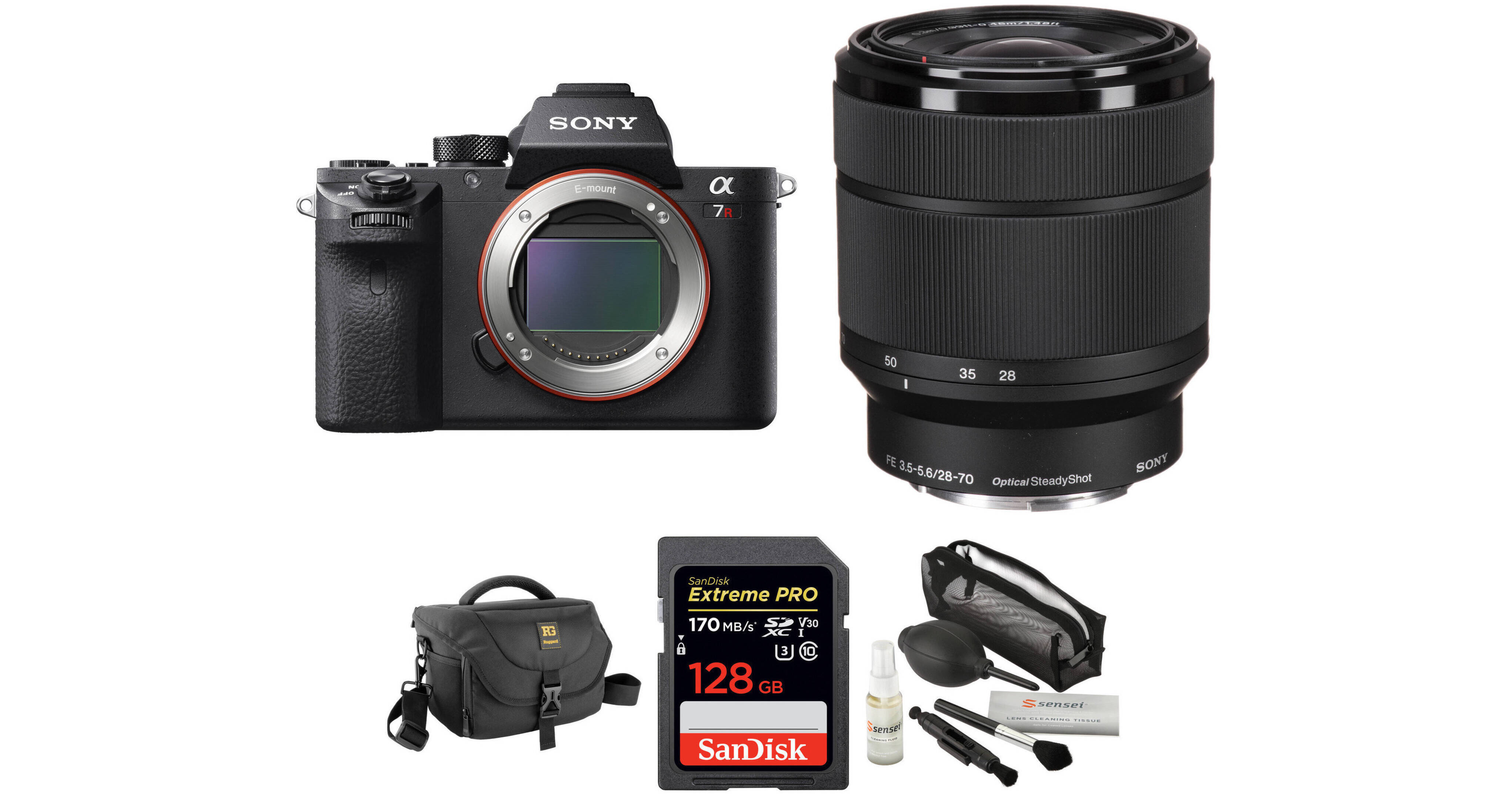 Sony Alpha a7R II Mirrorless Digital Camera with 2870mm Lens