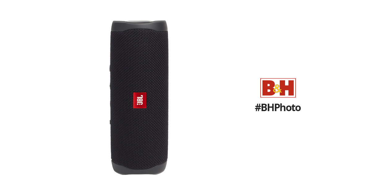Bocina JBL Flip 5 JBLFLIP5BLUAM portátil con bluetooth waterproof black  matte