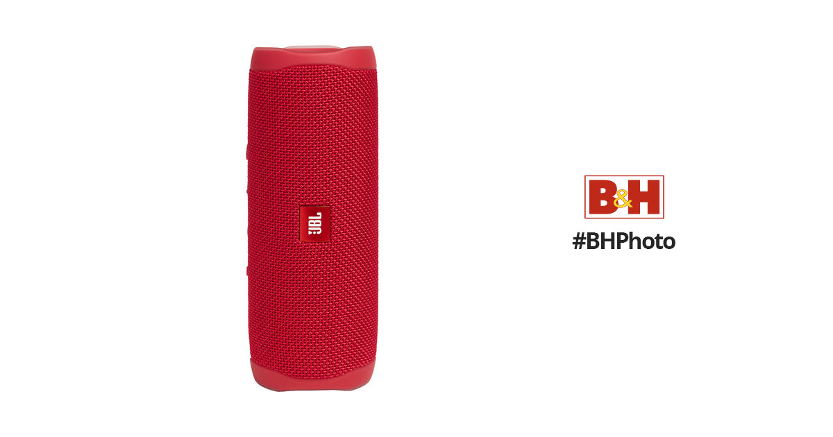 JBL Flip 5 Portable Waterproof Wireless Bluetooth Speaker - Red 