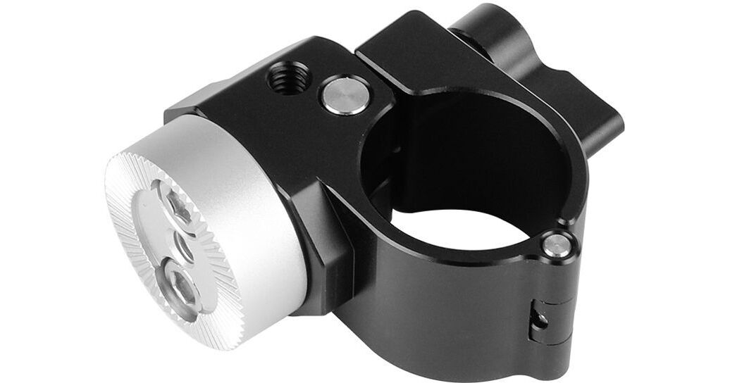CAMVATE 25mm Single Rod Clamp With Arri Rosette Lock For Ronin M Gimbal Stabilizer Black Thumbscrew