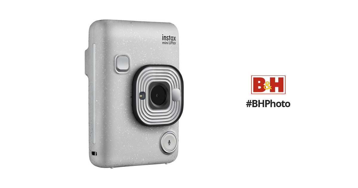 FUJIFILM INSTAX Mini LiPlay Hybrid Instant Camera 16631760 B&H
