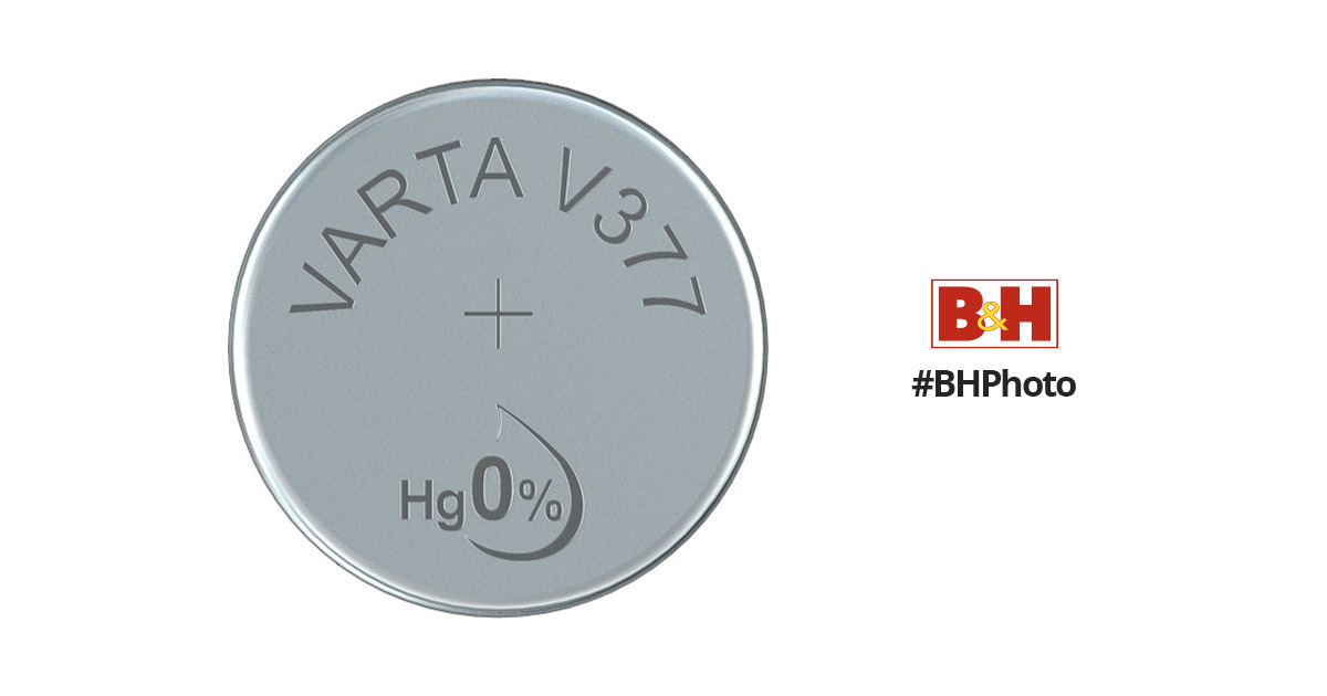 Varta Knopfzelle silberoxid V377/SR66 1er Blister