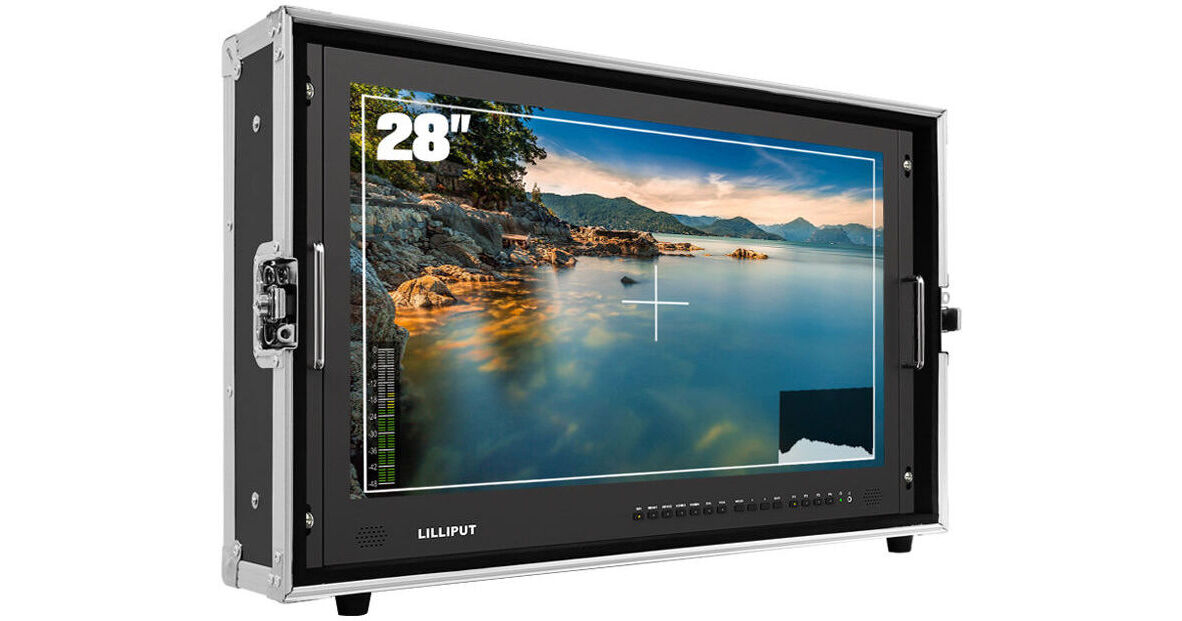 Lilliput BM280-4KS Carry-On 4K Broadcast Monitor BM280-4KS-ABBP