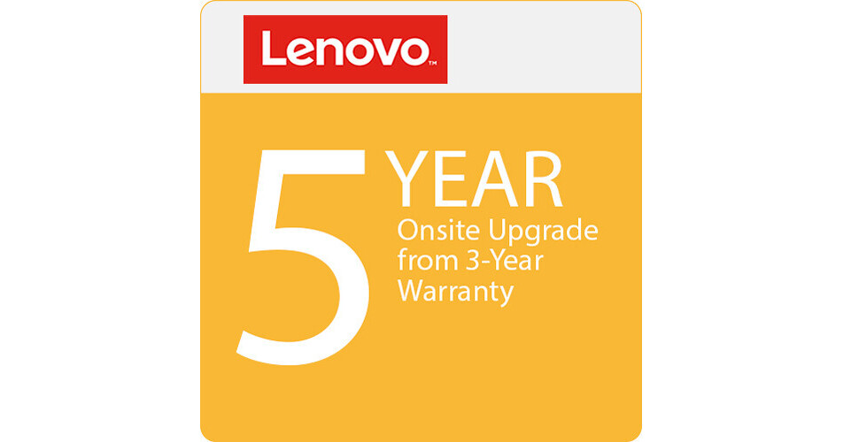 Lenovo 5Year OnSite Warranty Upgrade 5WS0V08568 B&H Photo Video