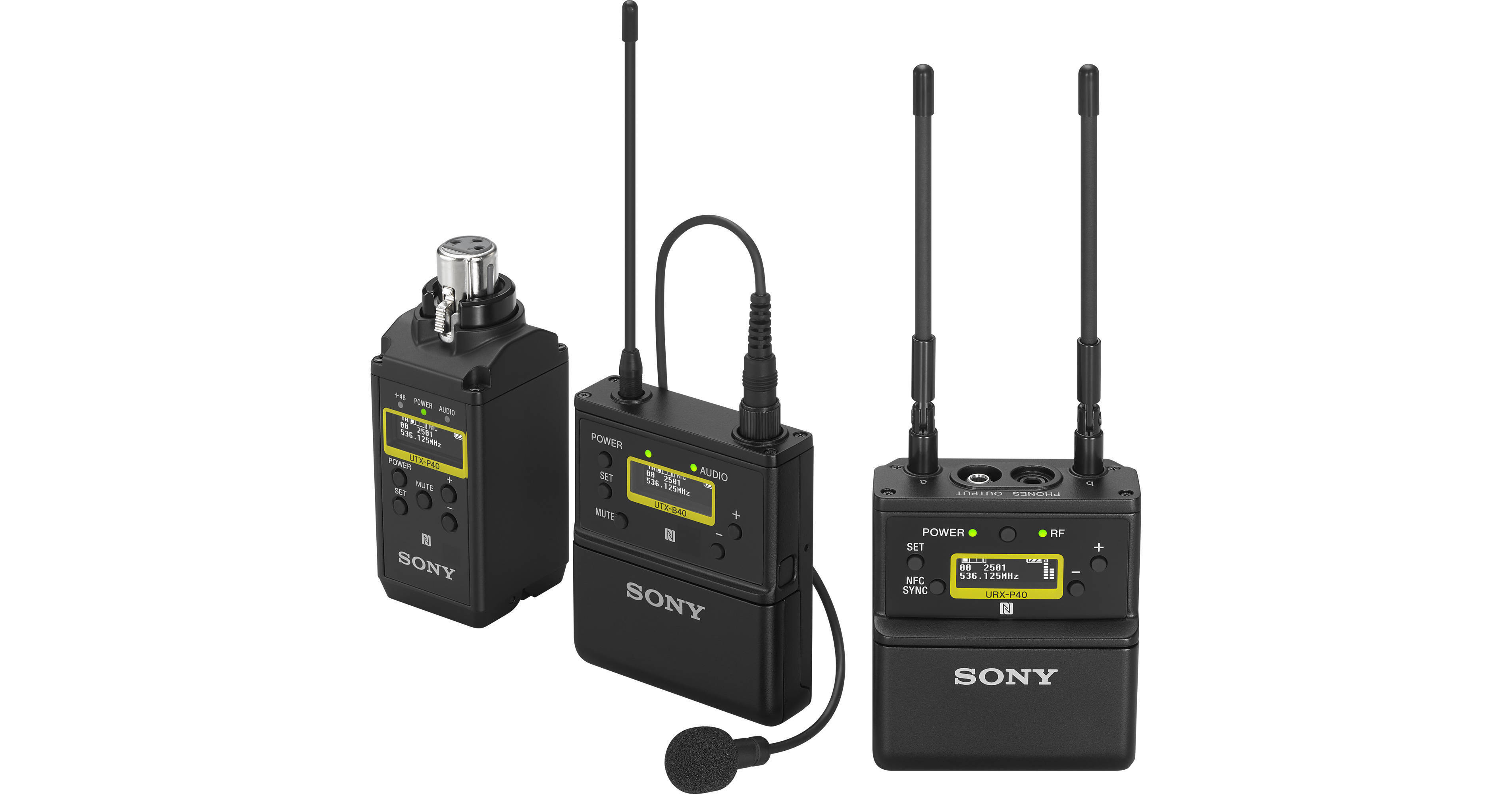 Sony UTX-P40 Wireless Plug-On Transmitter UTX-P40/25 B&H Photo