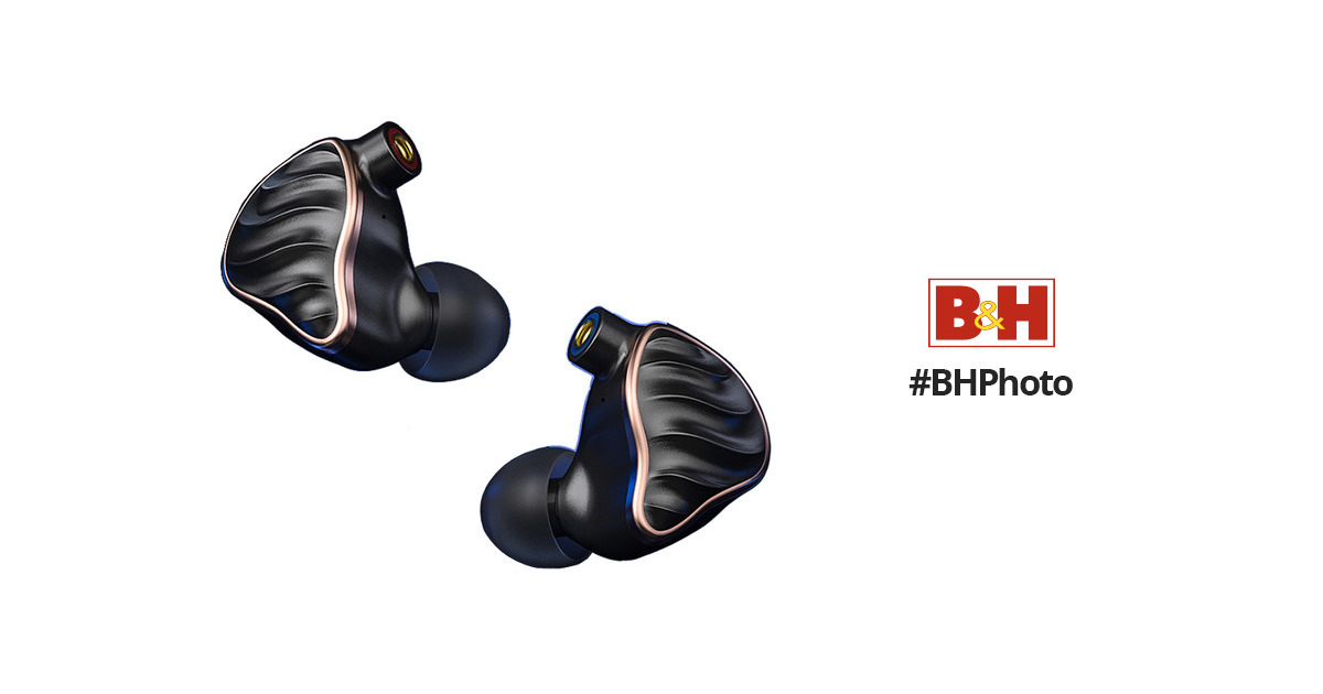 FiiO FH7 Hybrid In-Ear Monitors (Black) FH7 B&H Photo Video