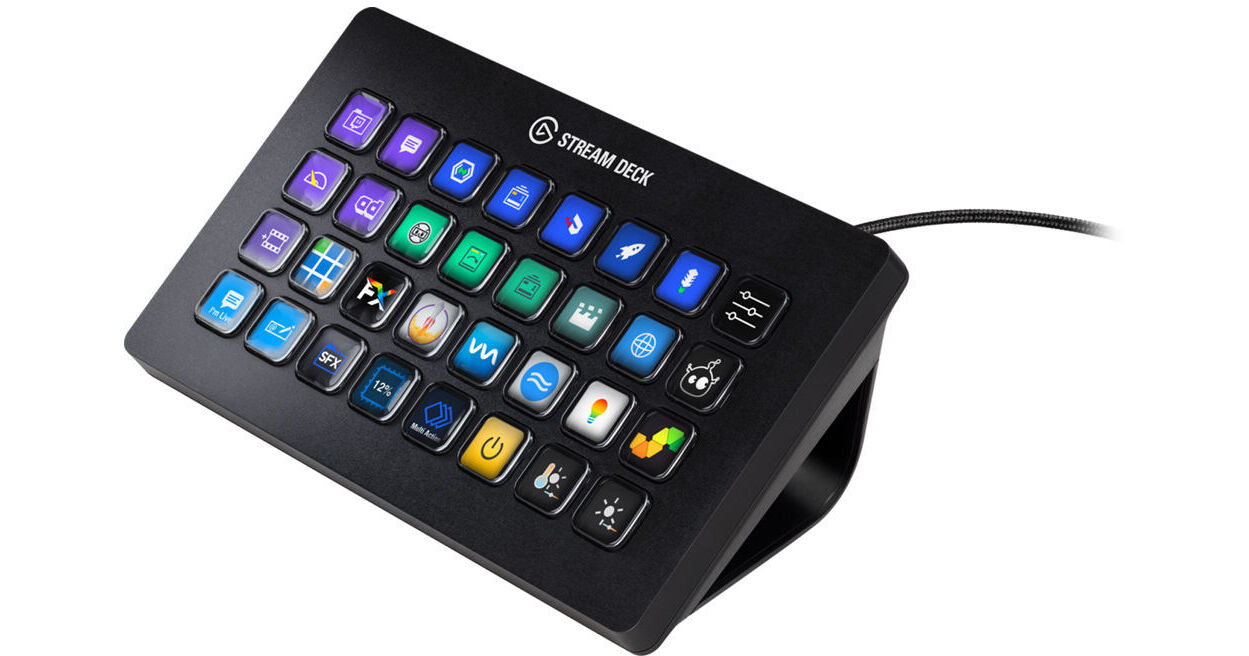 Elgato Stream Deck MK2 (Black) 10GBA9901 B&H Photo Video