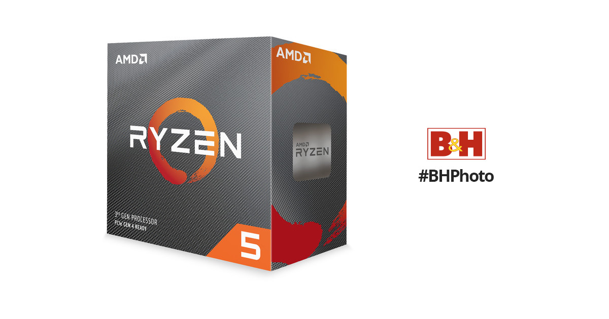 Ryzen 5 3600: AMD Ryzen 5 3600 3.6 GHz Six-Core AM4 Processor 100