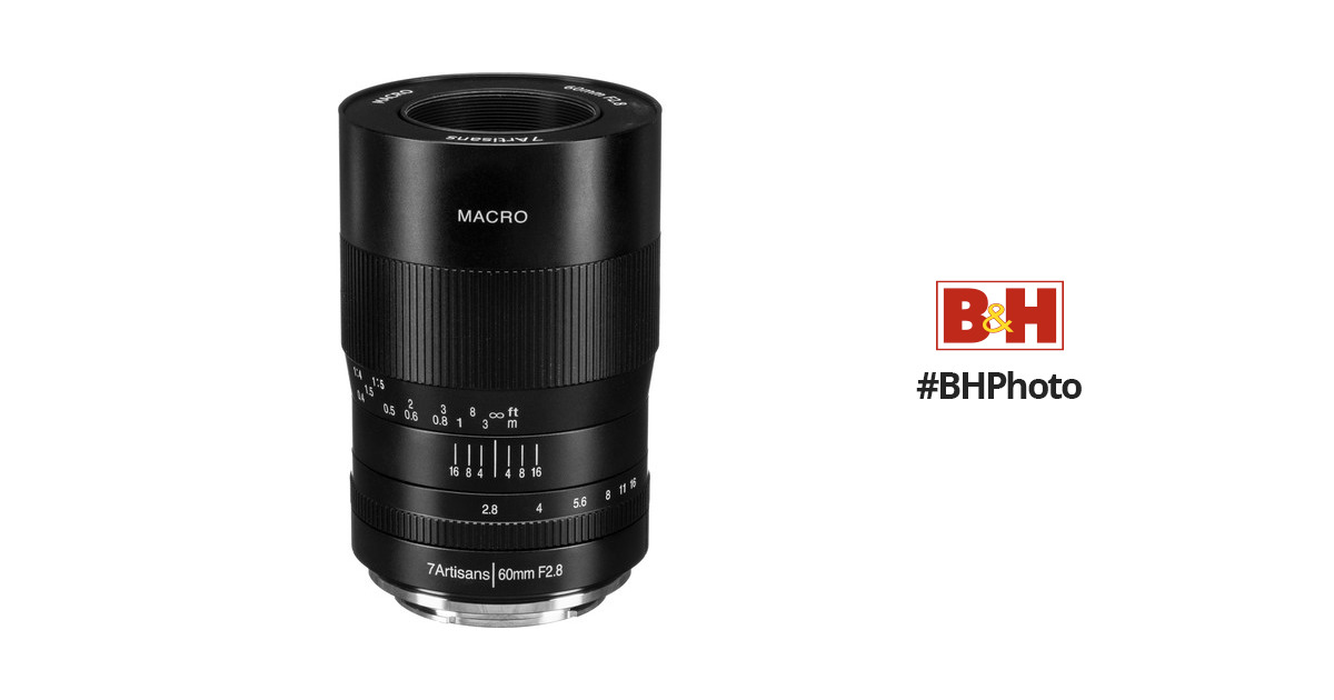 7artisans Photoelectric 60mm f/2.8 Macro Lens for Sony E A112-E