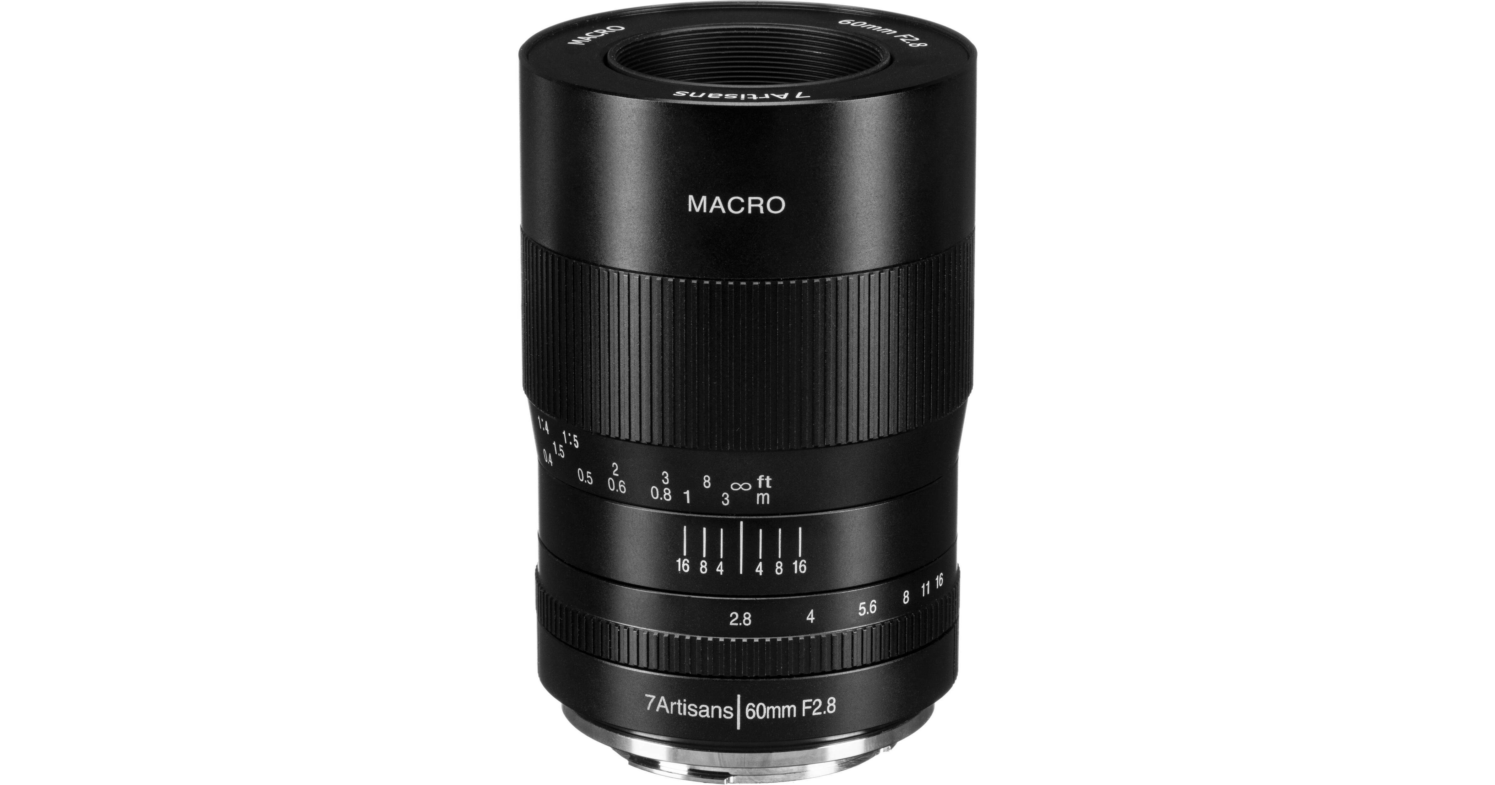 7artisans Photoelectric 60mm f/2.8 Macro Lens for Can A112-S B&H