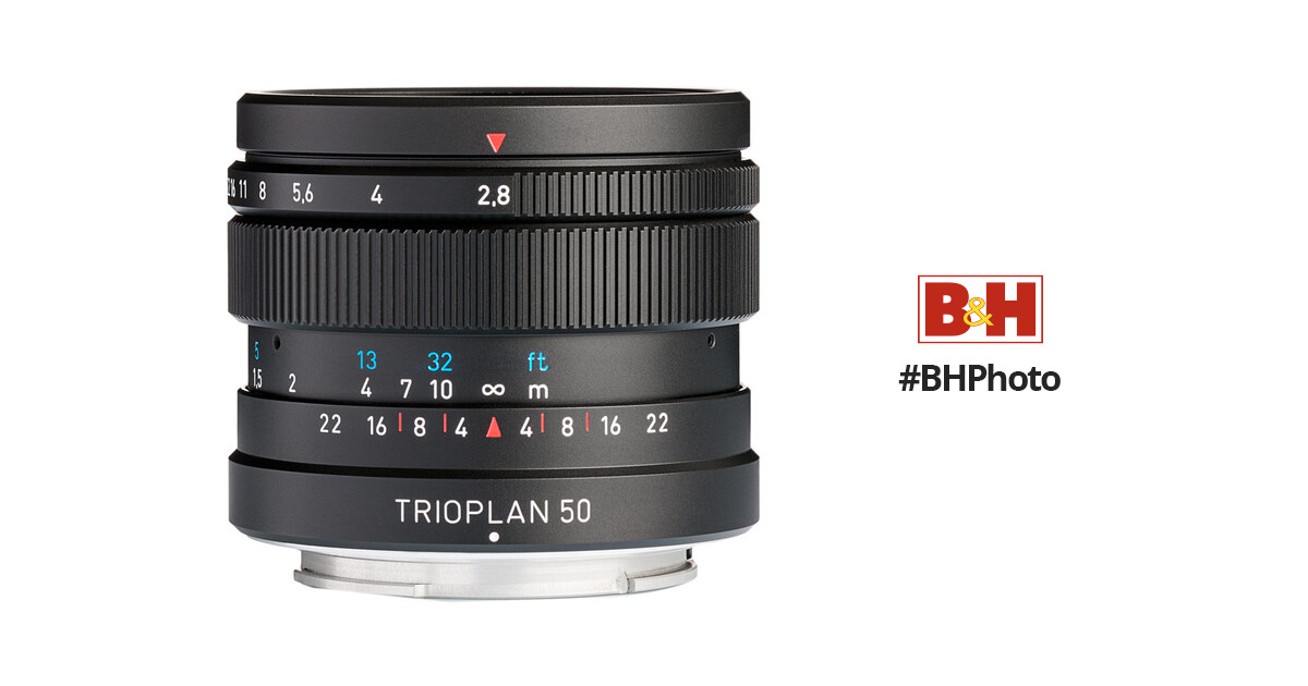 Meyer-Optik Gorlitz Trioplan 50mm f/2.8 II Lens for FUJIFILM X