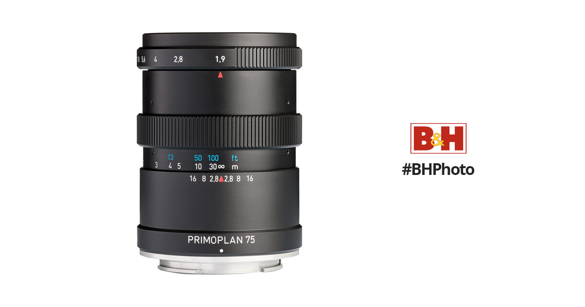 Meyer-Optik Gorlitz Primoplan 75mm f/1.9 II Lens for Sony E