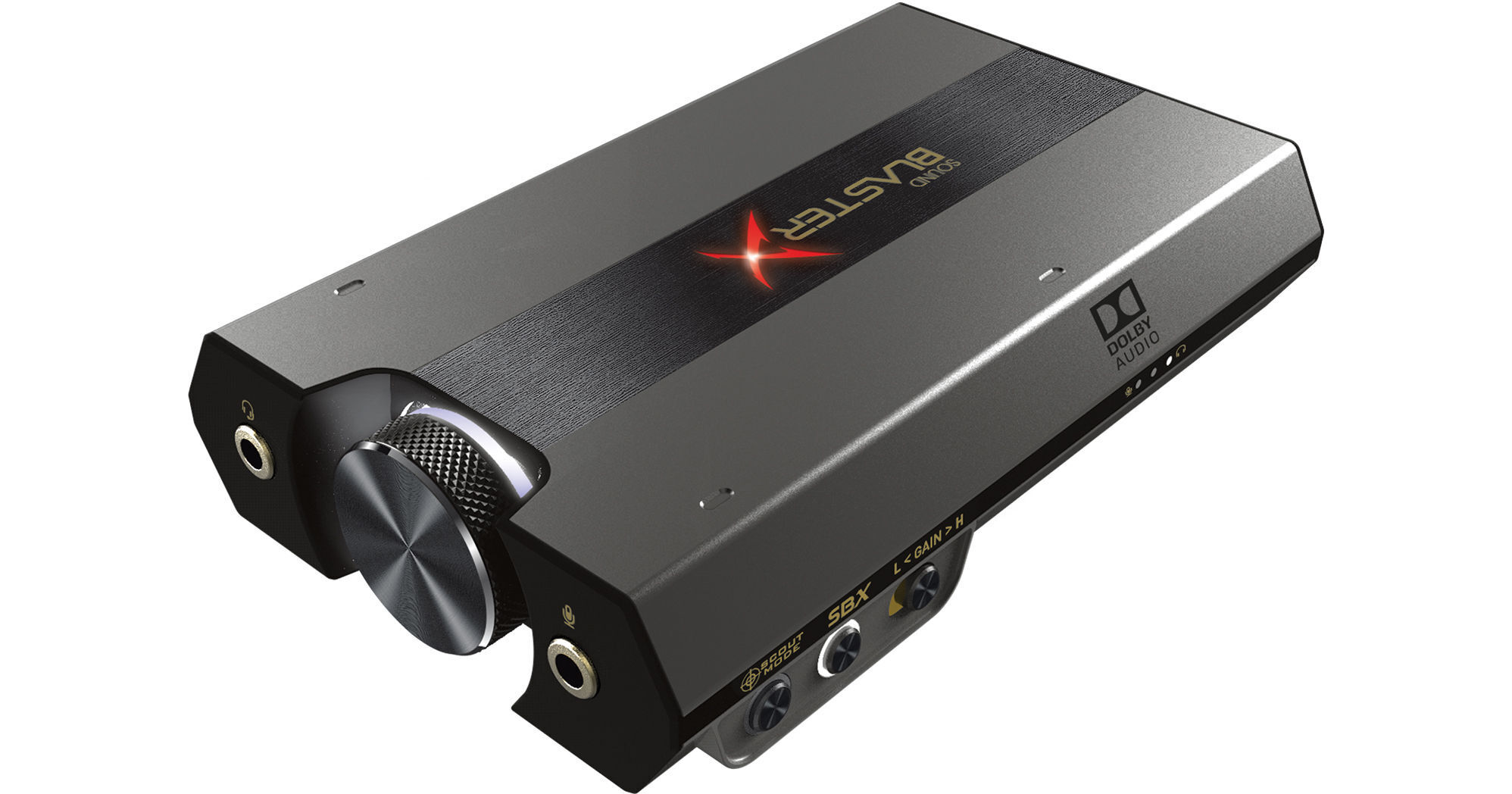 Creative Labs Sound BlasterX G6 7.1-Channel HD Gaming DAC and External USB  Sound Card