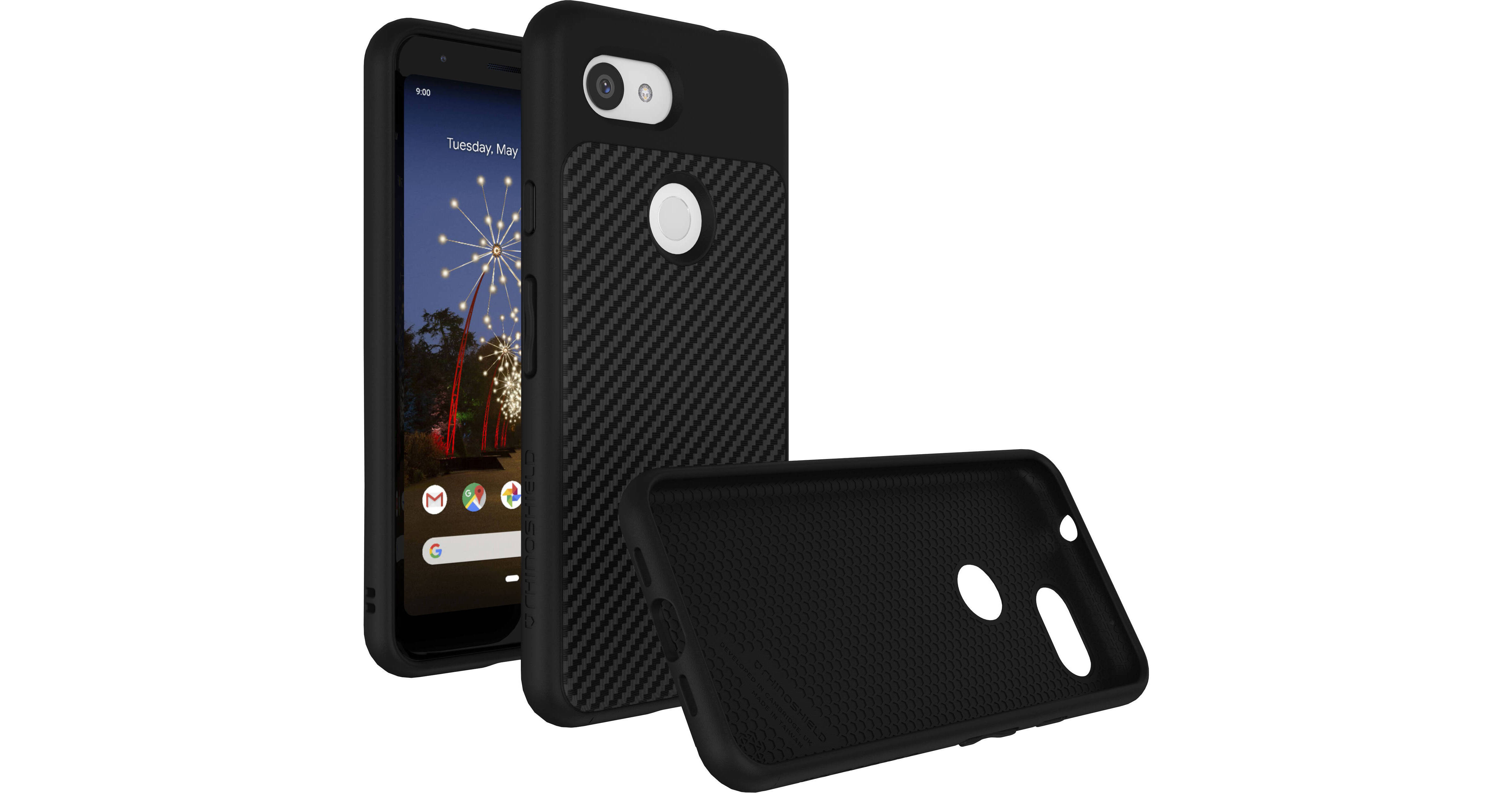 RhinoShield SolidSuit Case for Google Pixel 3a XL SSA0210349 B&H