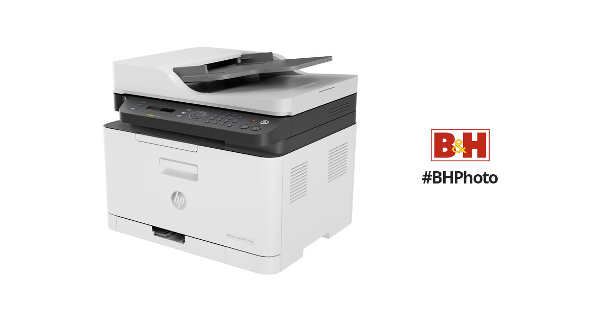 HP Color All-in-One 179fnw Laser Printer 4ZB97A#BGJ B&H Photo