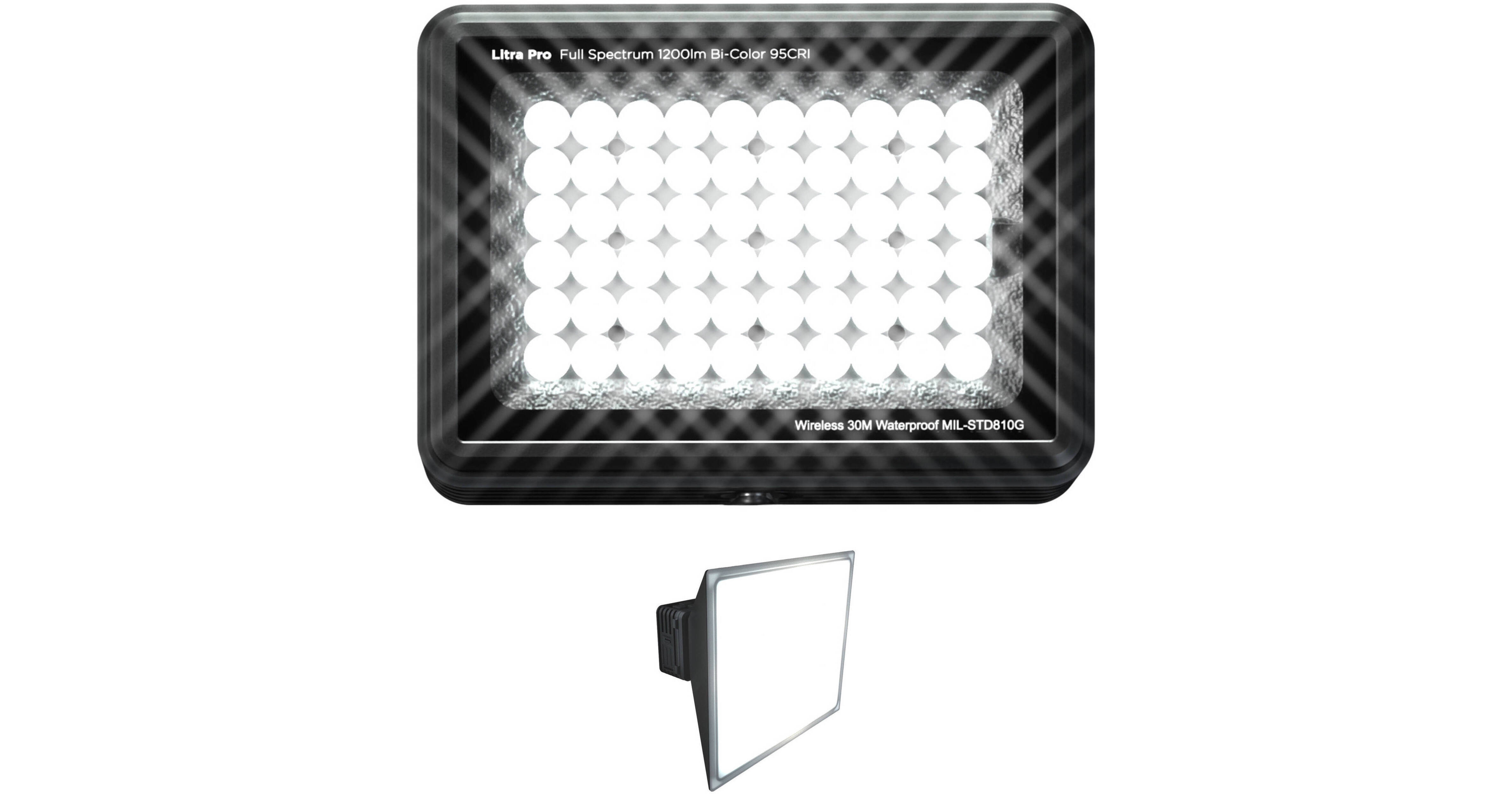 LITRA LitraPro Bi-Color On-Camera Light Kit with Softbox B&H