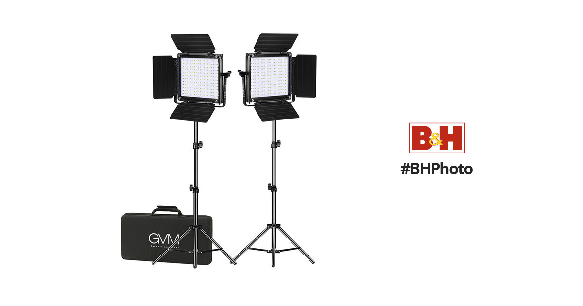 Revolutionize Lighting At Home With The GVM 800D-RGB LED Light Panel Kit thumbnail