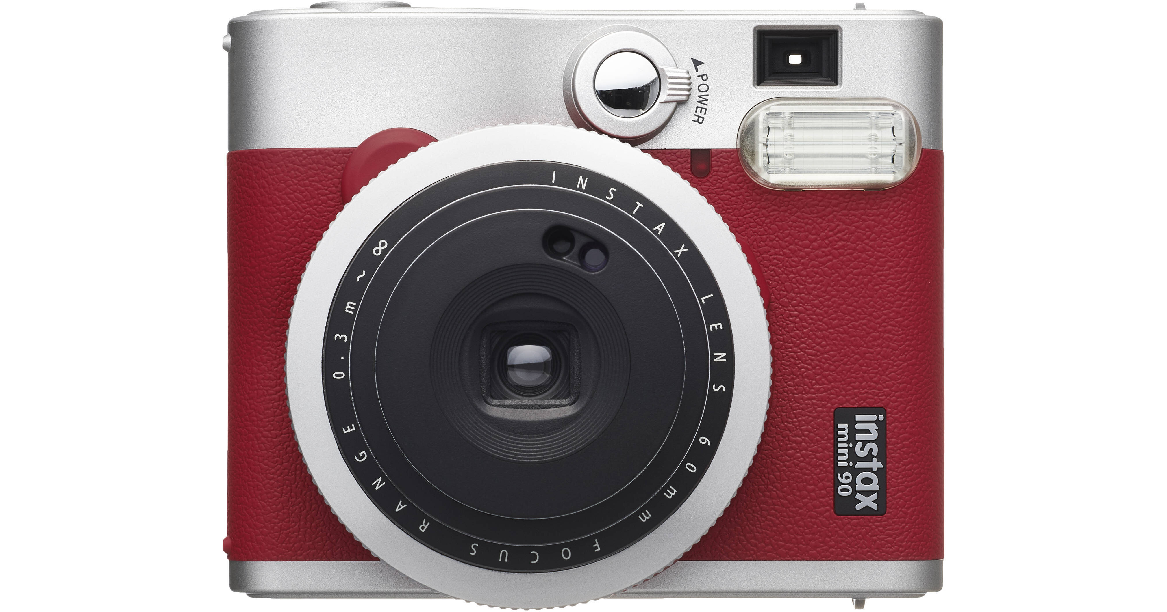 でお得に通販 INSTAX MINI 90 ネオクラシック RED - カメラ