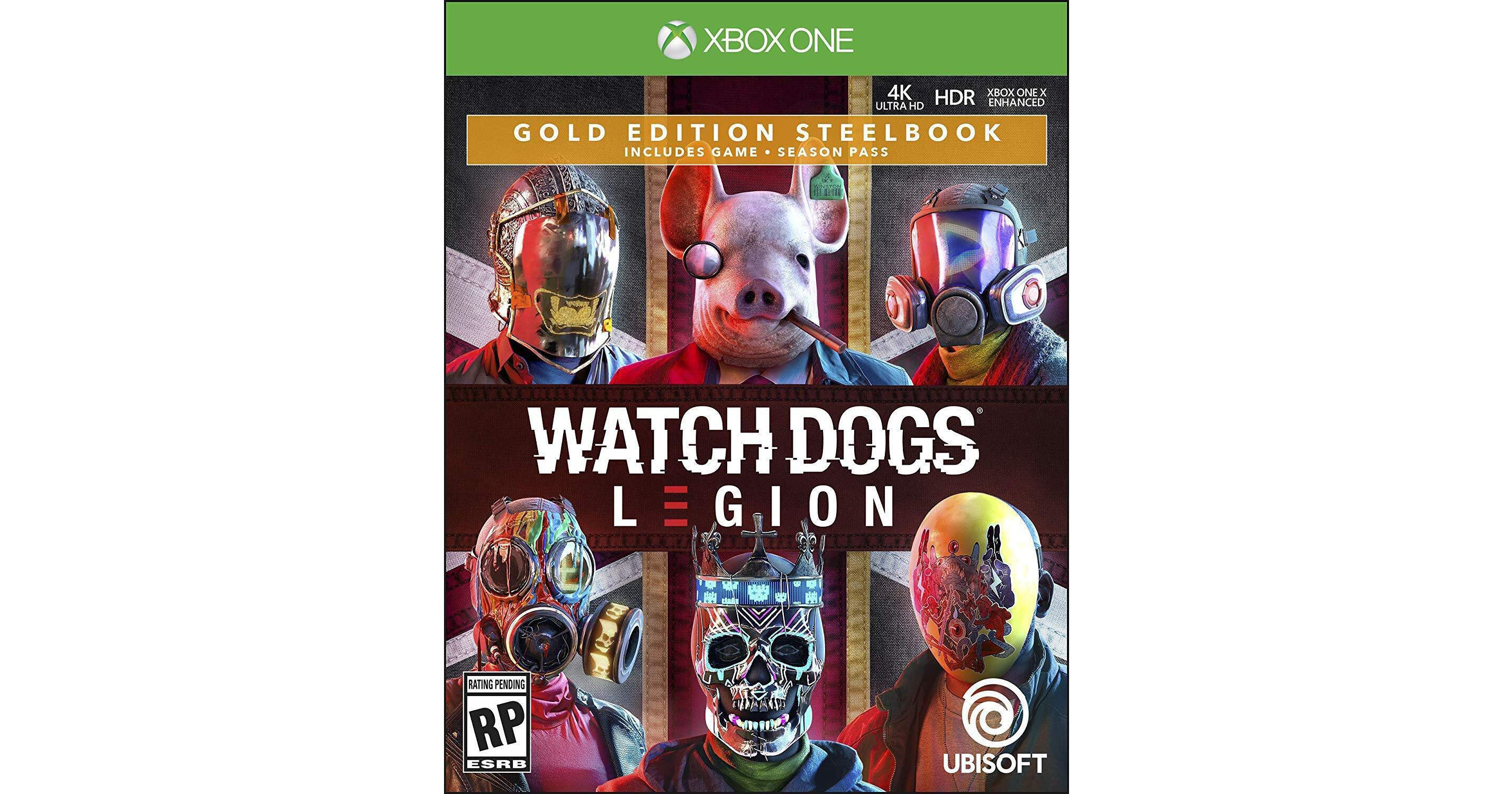 Watch Dogs: Legion Gold Steelbook Edition - Xbox One