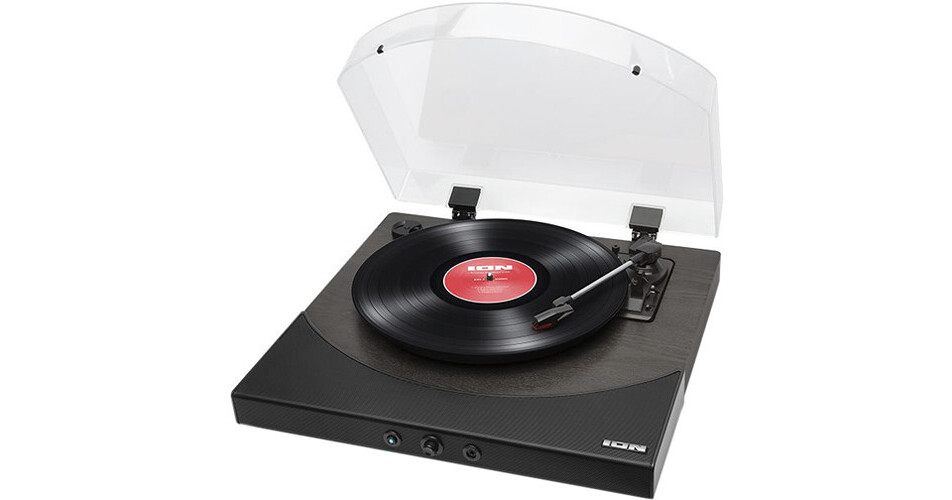 ION Audio Premier LP Stereo Turntable with Bluetooth and USB (Black)