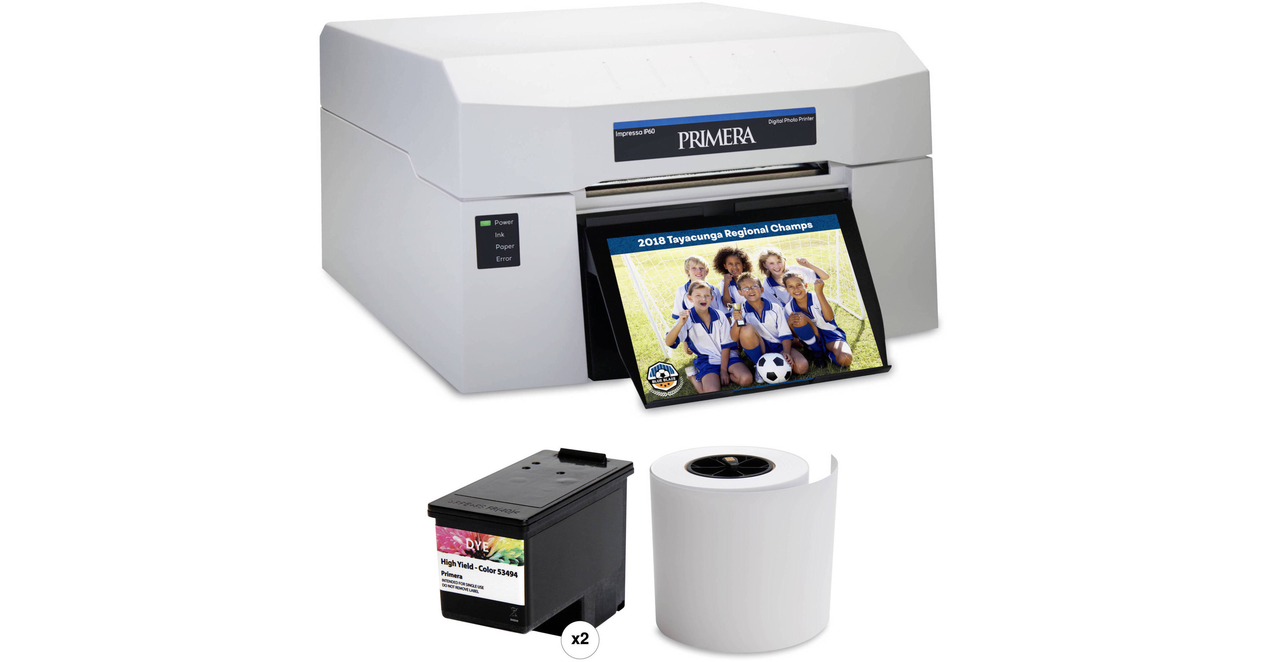 Primera Impressa IP60 Printer Kit with FullColor Ink Cartridge