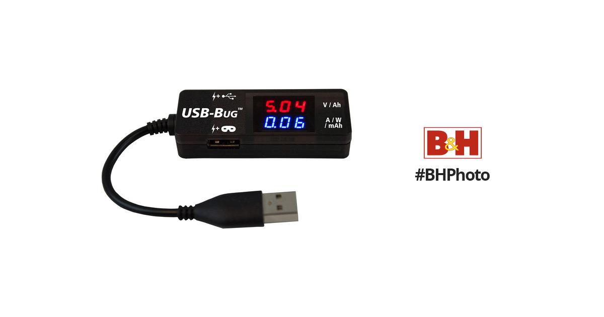 Inline USB-A Tester Data Masking Port Details about   Triplett USB-Bug Dual-Output USB-BUG 