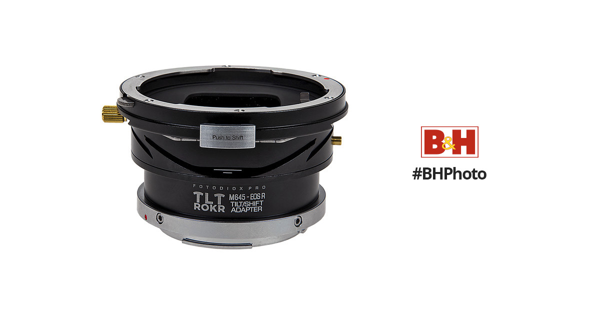 FotodioX Pro TLT ROKR Tilt/Shift Lens Mount M645-EOSR-TLTROKR