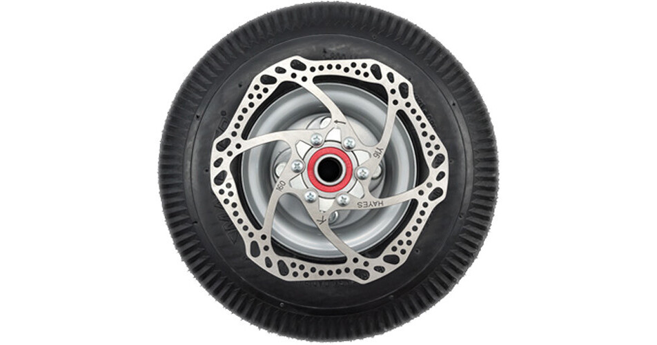 Magliner 10" 4Ply Pneumatic Wheel with Brake Hub/Disc 304227