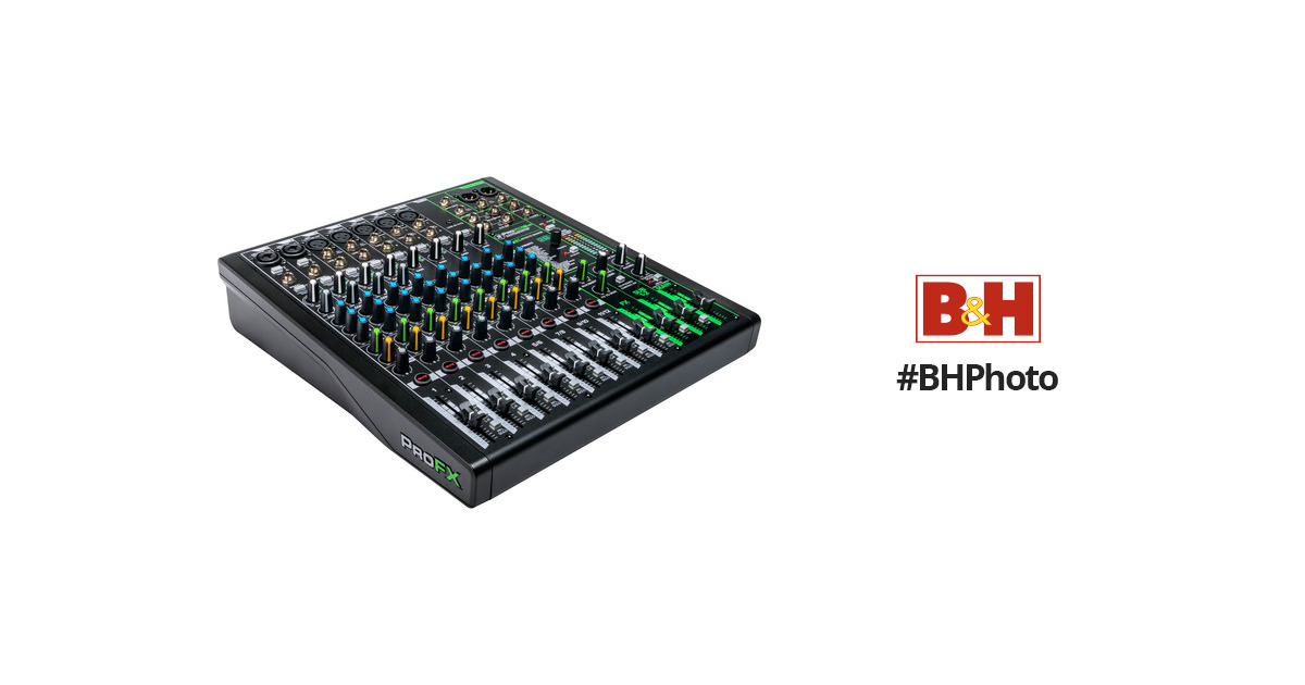 Mackie ProFX12v3 12-Channel Sound Reinforcement Mixer 2051301-00