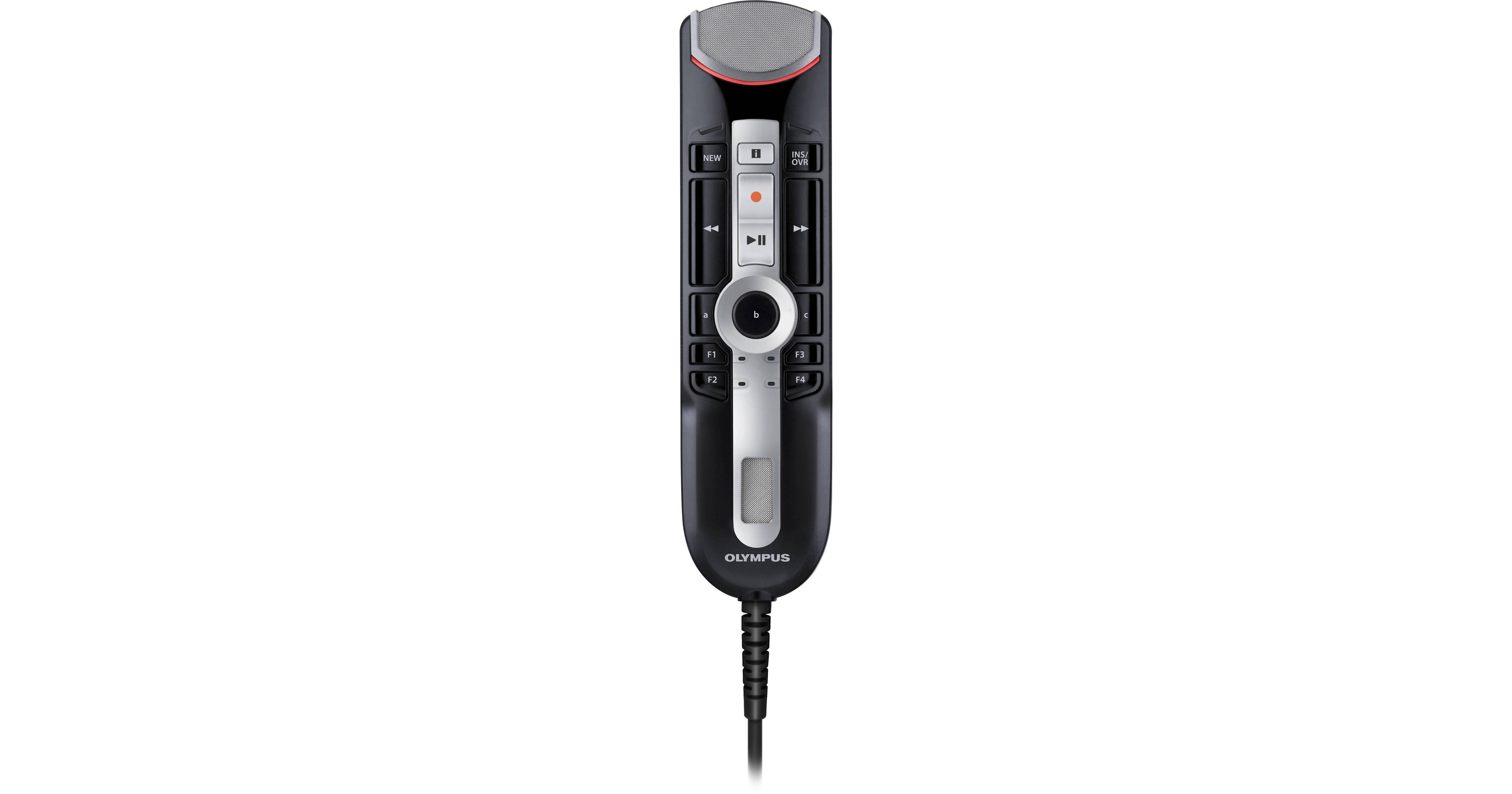 Olympus RM-4010P RecMic II USB Professional PC-Dictation Microphone with Push Button Operation