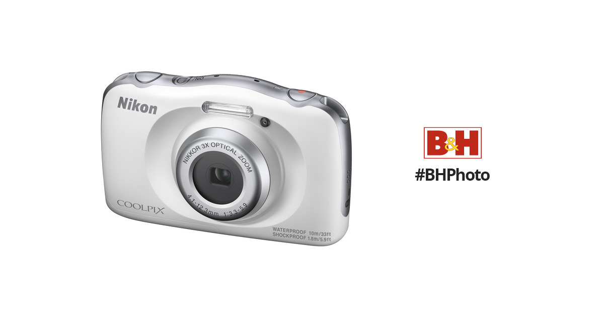 カメラ デジタルカメラ Nikon COOLPIX W150 Digital Camera (White) 26530 B&H Photo Video