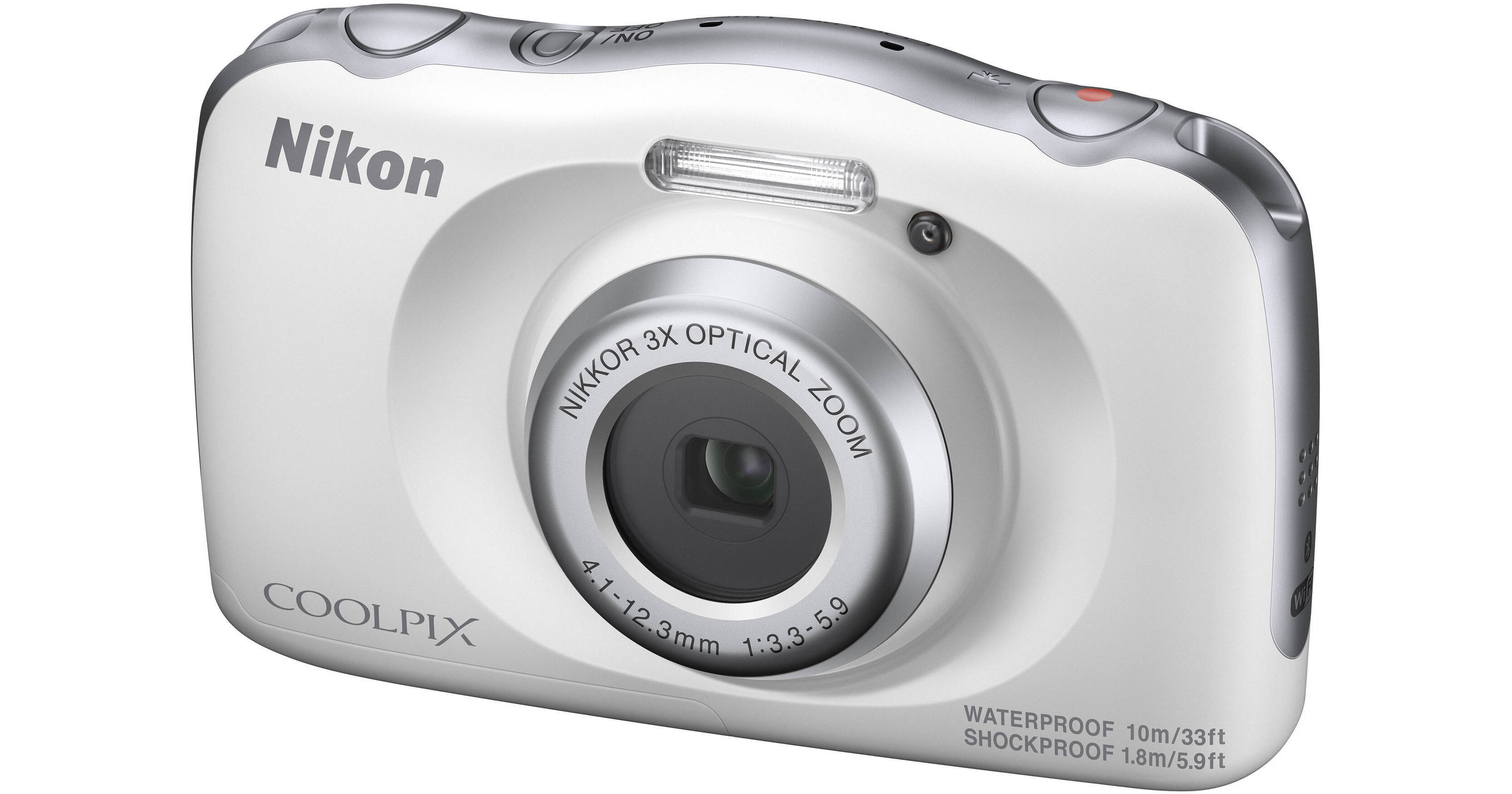 Nikon COOLPIX W150 Digital Camera (White) 26530 B&H Photo Video