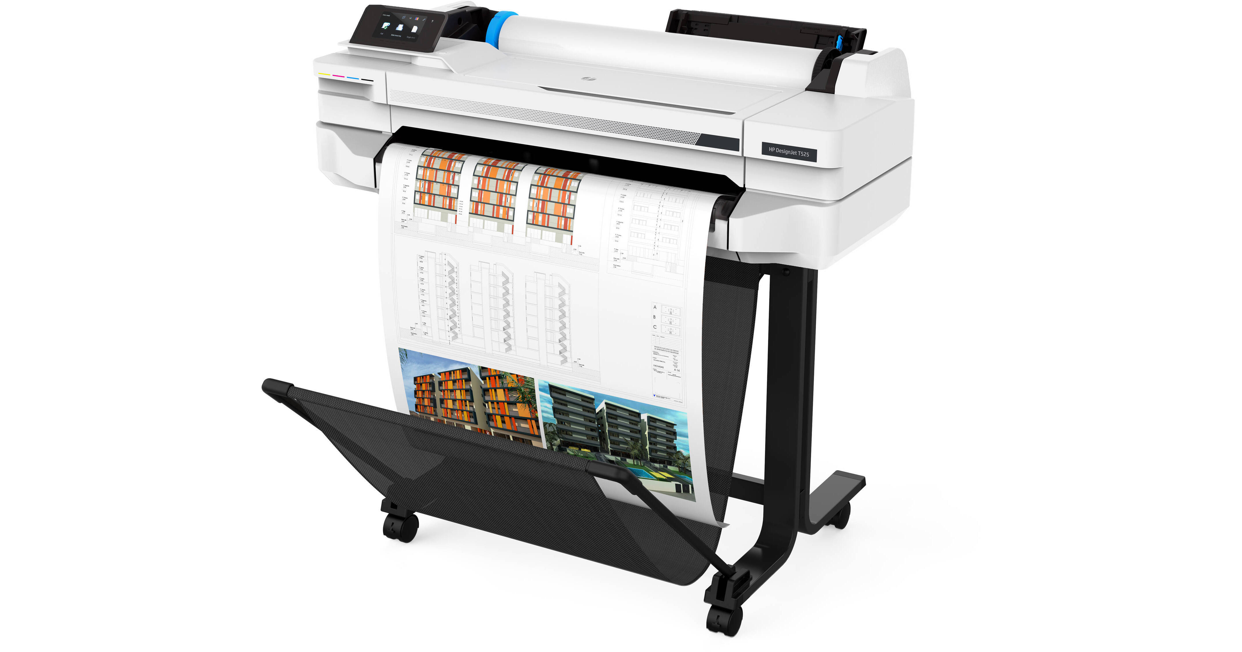 Hp designjet t525 24 in printer не печатает