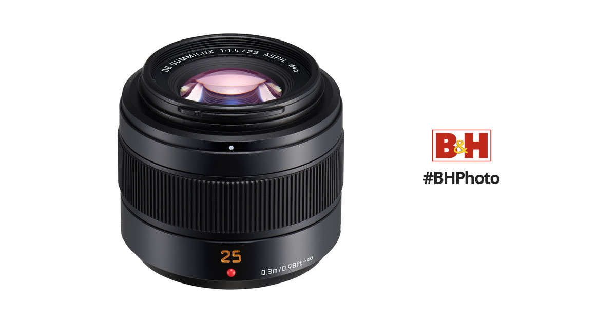 Panasonic Leica DG Summilux 25mm f/1.4 II ASPH. Lens H-XA025 B&H