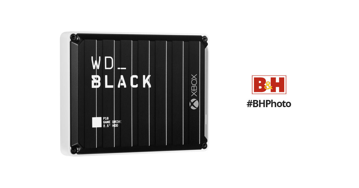 WD 3TB WD_BLACK P10 Game Drive for Xbox One WDBA5G0030BBK-WESN