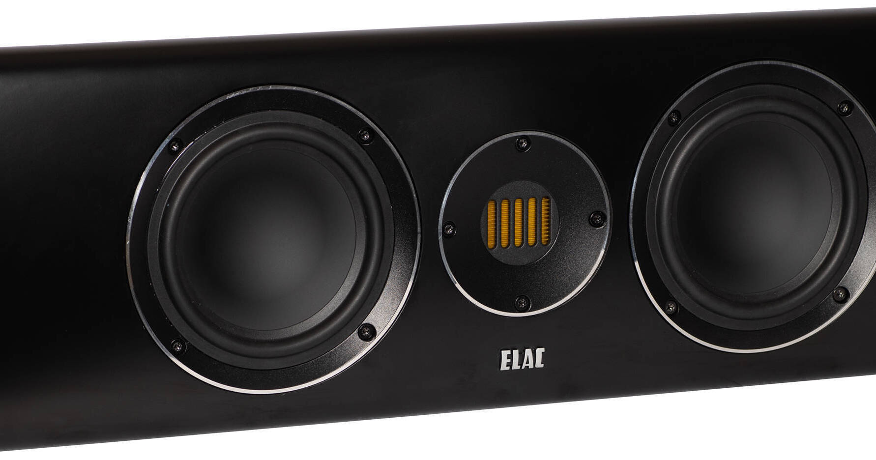 ELAC Carina CC241.4 2.5-Way Center Channel Speaker (Satin Black)