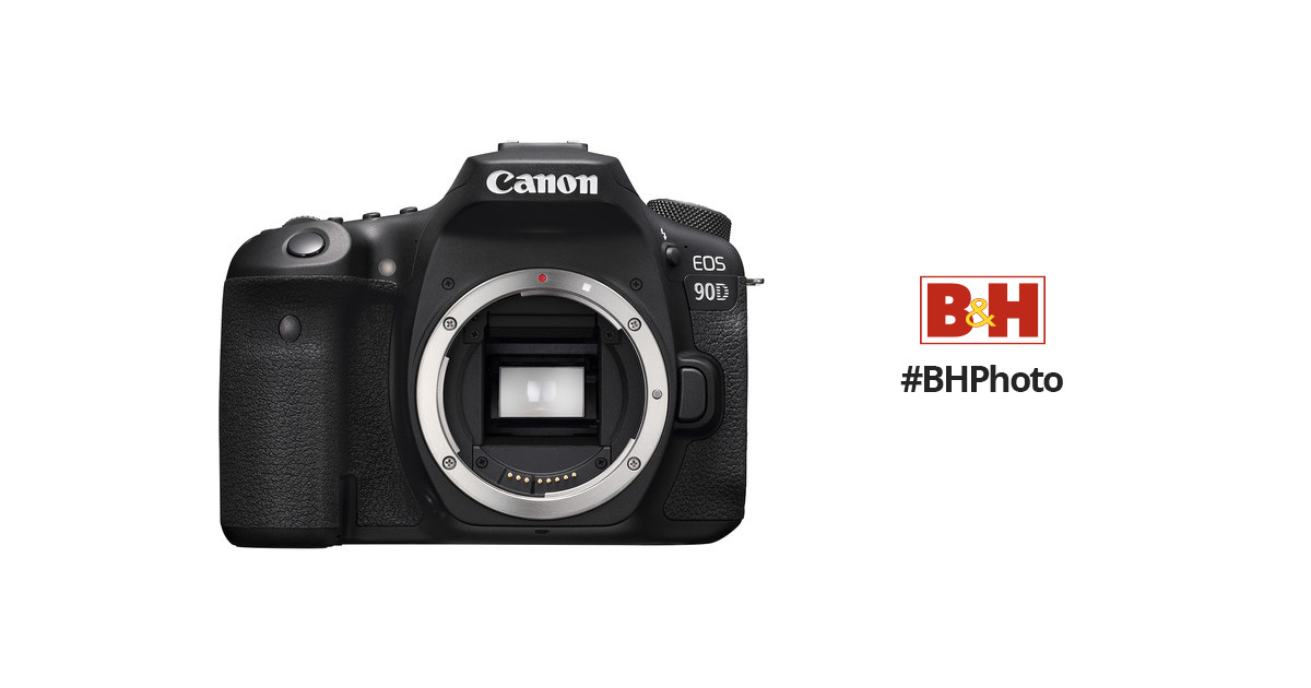 Canon 90D EOS DSLR Camera (90D Camera Body) 3616C016 | B&H