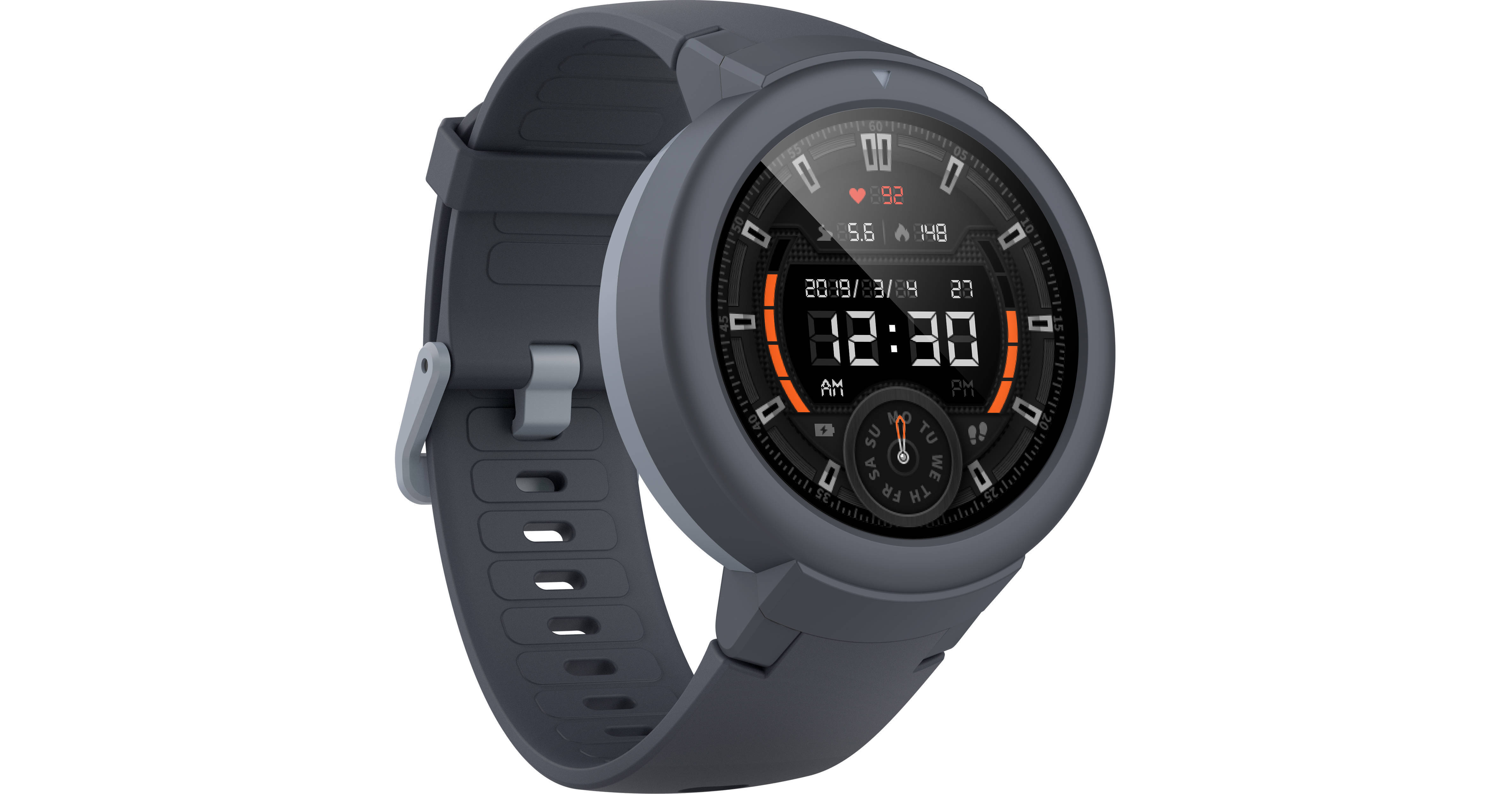 Amazfit Verge Lite GPS Smartwatch (Gray) W1818US1N B&H Photo