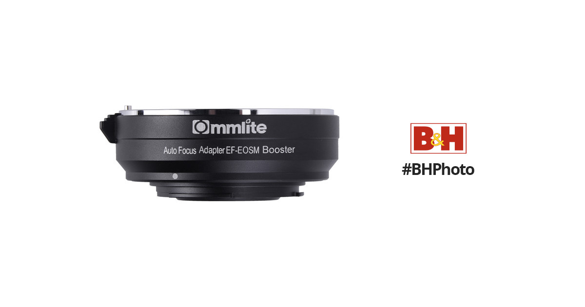 Commlite 0.71x Booster Electronic Autofocus CM-EF-EOSM BOOSTER